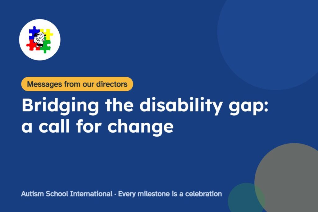 Bridging the disability gap: a call for change