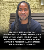 A Story of Hope: Jason Arday